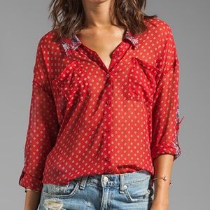Free People Easy Rider Top S